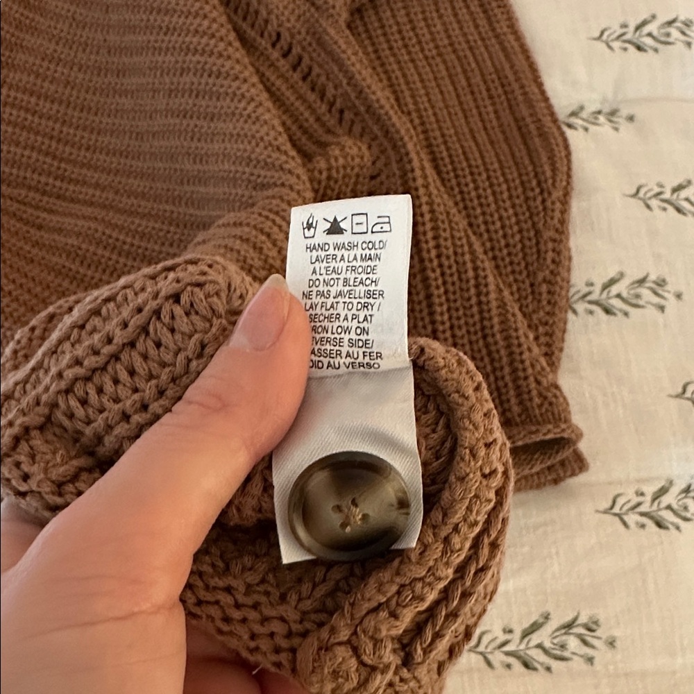 Gentle Fawn Tan Knit Sweater - Picture 6 of 6